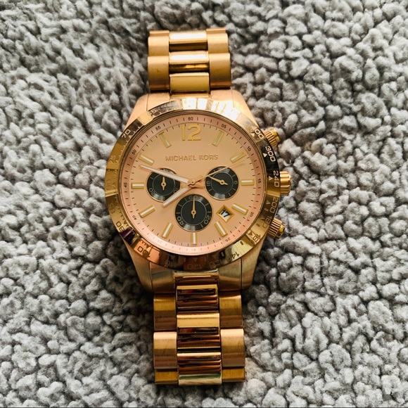 Michael Kors Other - Michael Kors Mens/Unisex Rose Gold Watch - MK
